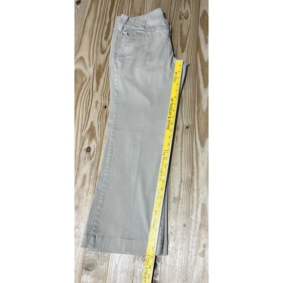 Department of Peace Womens Crop Flare Chino Pants Size 7 - Picture 5 of 5